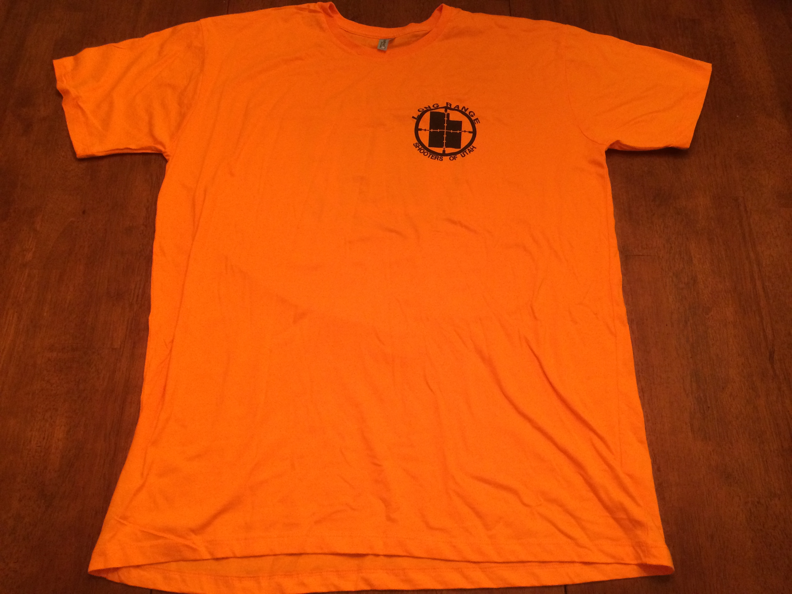 Blaze Orange LRSU Hunting T-shirt - Long Range Shooters Of Utah